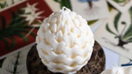 Elegant Special Bud non-toxic candle with smooth soy wax finish