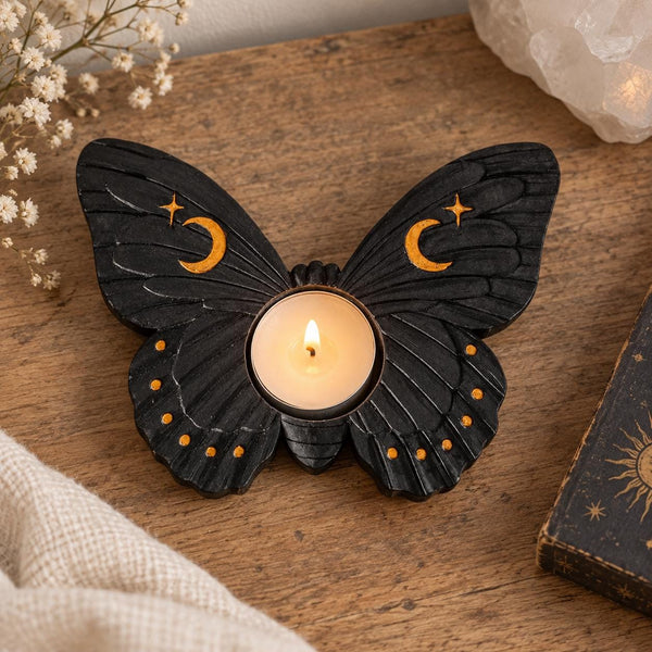 Celestial Moth Tealight Holder – view 2