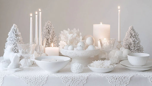 Elegant Christmas Table Decoration Ideas with Votive Candles