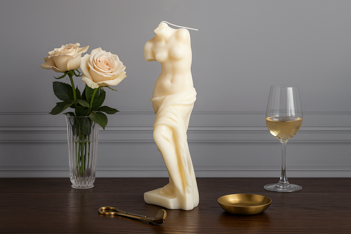 The Goddess Candle Collection: Venus, Artemis, Medusa and the Greek Pantheon
