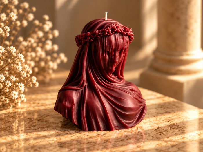 How to Style Veiled Figure Candle Decor at Home