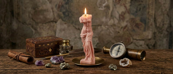Sculptural Candles - Venus Goddess Bust in Soy Wax | Votive Candle Co