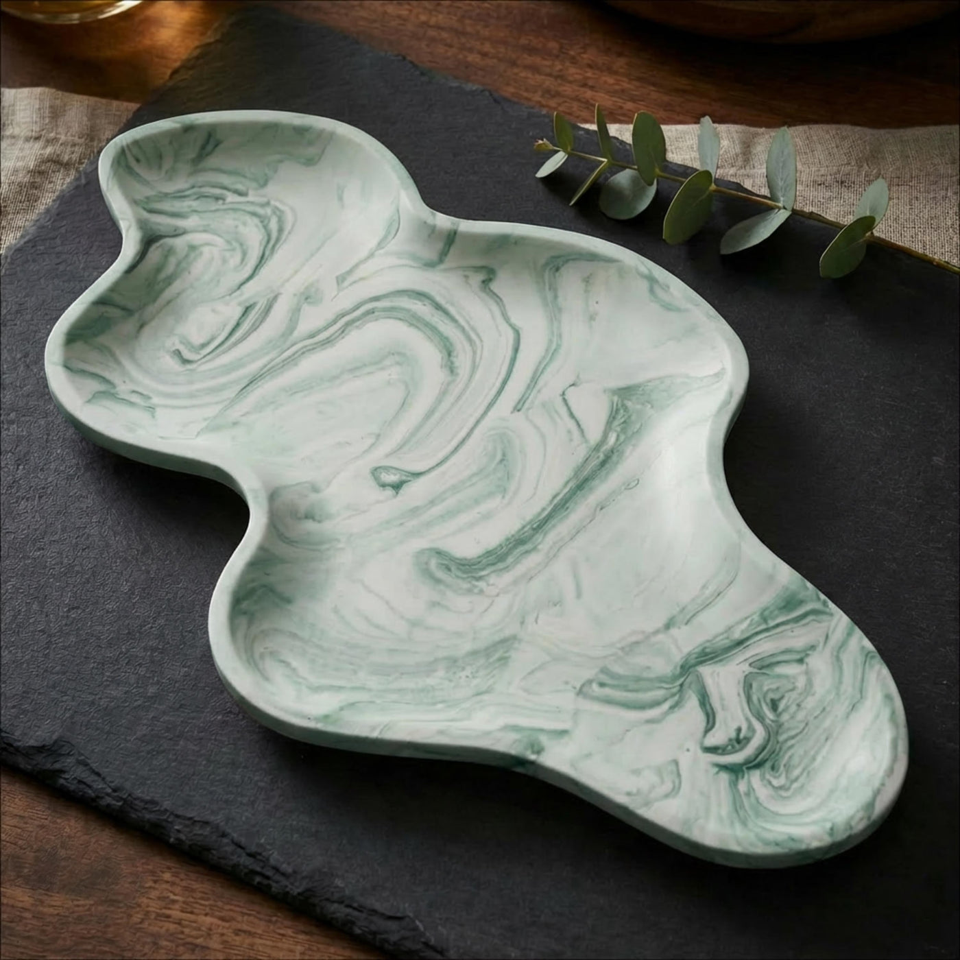 Eco Resin Jesmonite Home Decor - Trays and Bowls | Votive Candle Co