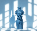 Art candle sculpture – soy wax geisha for home décor