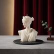 Artemis Bust Candle – Greek Goddess Decor