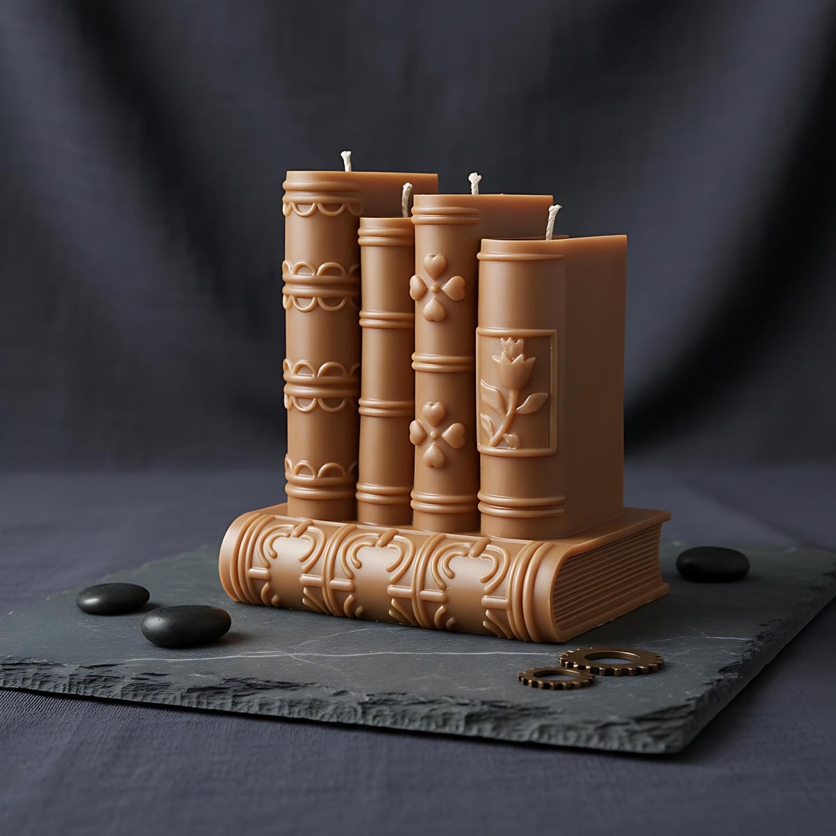 Book Frame Candle