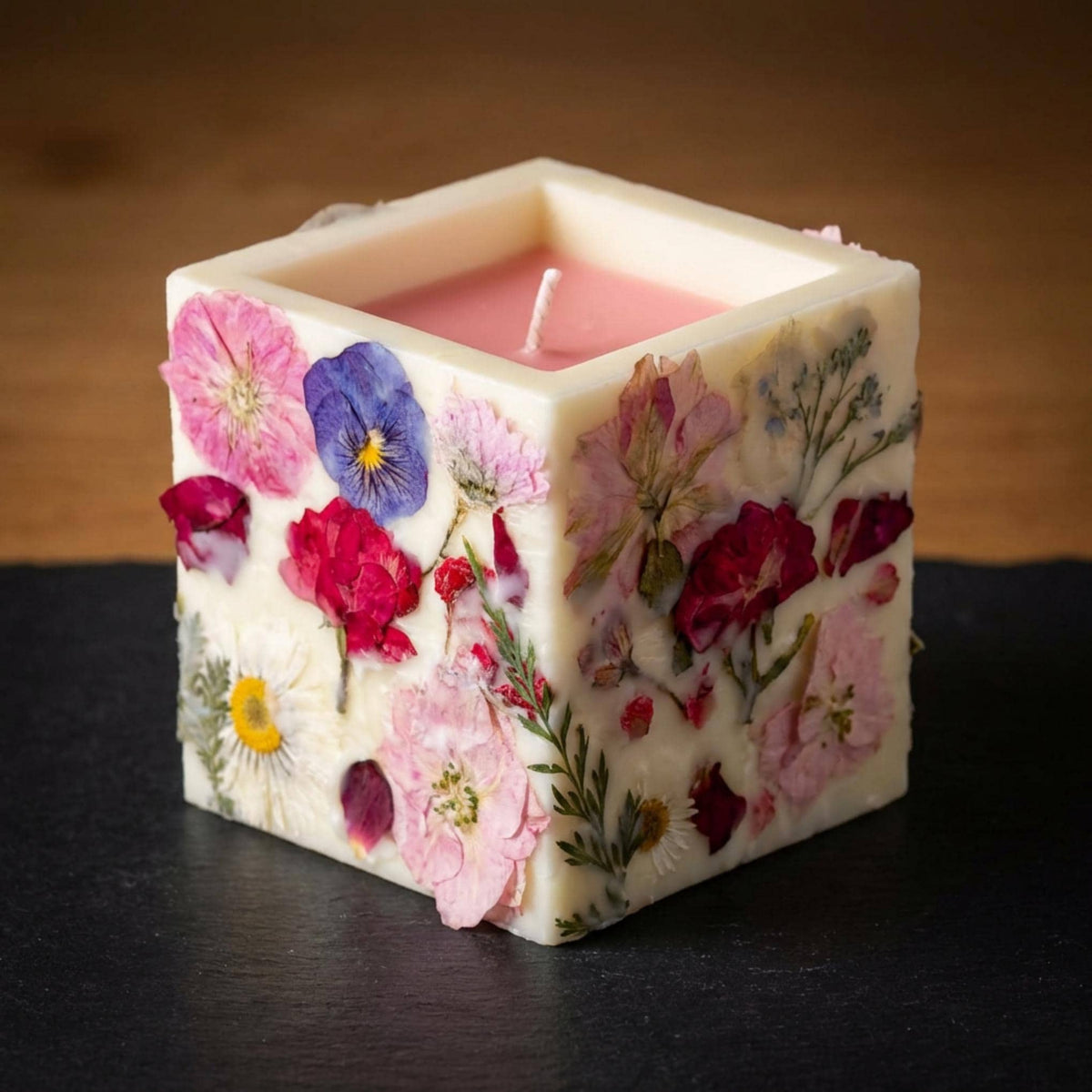Botanical Sculptural Candle