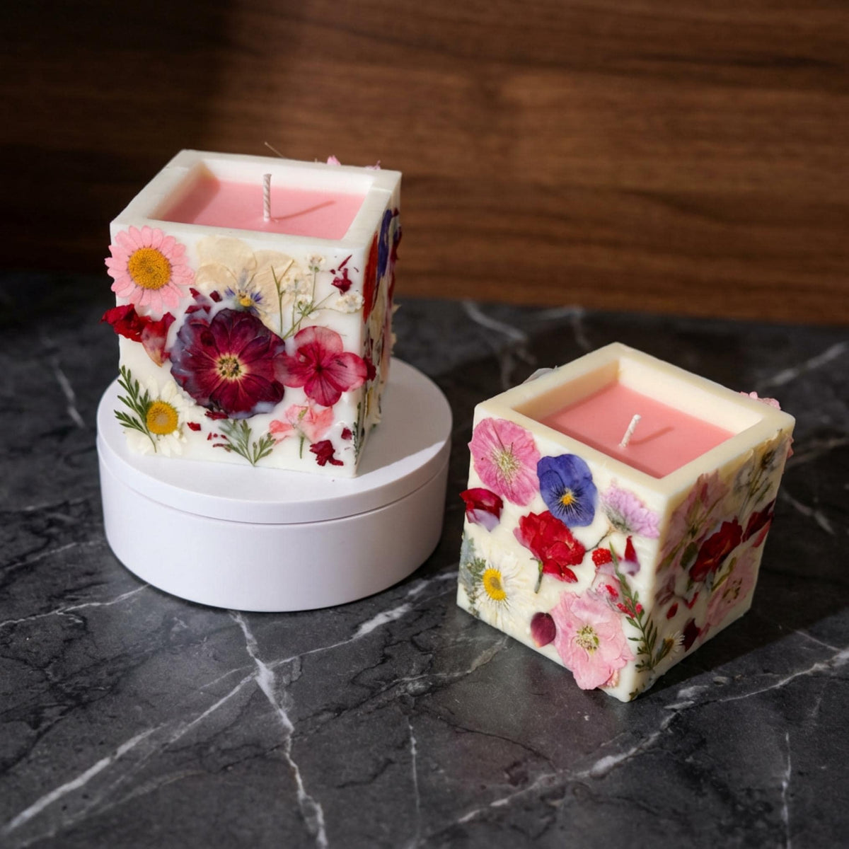 Botanical Sculptural Candle