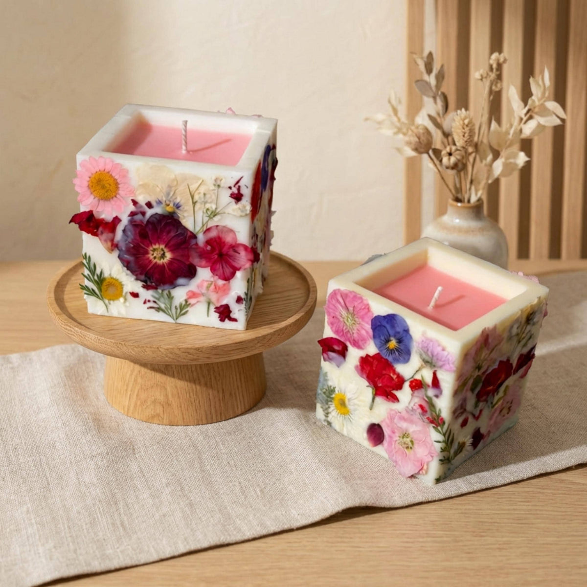 Botanical Sculptural Candle