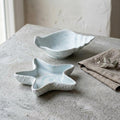 Coastal Jewelry Dish Set, Sea Star Tray, Conch Catchall Tray