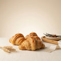 Croissant Candle – Cozy Breakfast Decor – French Bakery Aest – front view