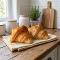 Croissant Candle – Cozy Breakfast Decor – French Bakery Aest – detail view