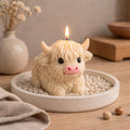 Cute Cow Candle – Funny Animal Candle – Gift for Cow Lovers – Unique Home Decor – Handmade Soy Wax – Kawaii Style Gift