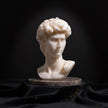 Handmade David Head Soy Sculpture Candle | Decor