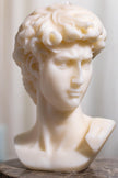 Handmade David Head Soy Sculpture Candle | Decor
