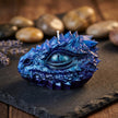 Dragon Candle Set, Dragon Head & Dragon Egg Soy Wax Candles, Gothic Fantasy Decor, Handmade Mythical Gift