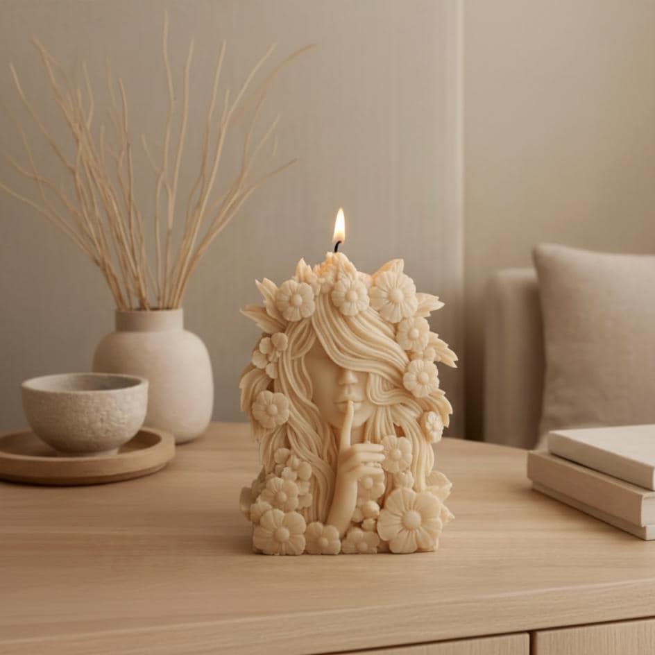 Flower Goddess Candle