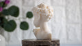 Girl Bust Sculptural Candle - Unique Home Decor Gift