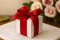 Handmade Heart Cube Bubble Candle – Soy Wax Valentine's Gift – detail view