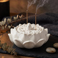 Handmade Incense holder with Cover – side view