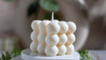 Handmade bubble cube candle – clean burning, non-toxic, and perfect for wellness-inspired spaces.