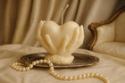 Heart Candle with Hands and Butterfly Accents - Gift Ready-H – unlit display
