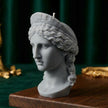 Hera Bust Statue Candle