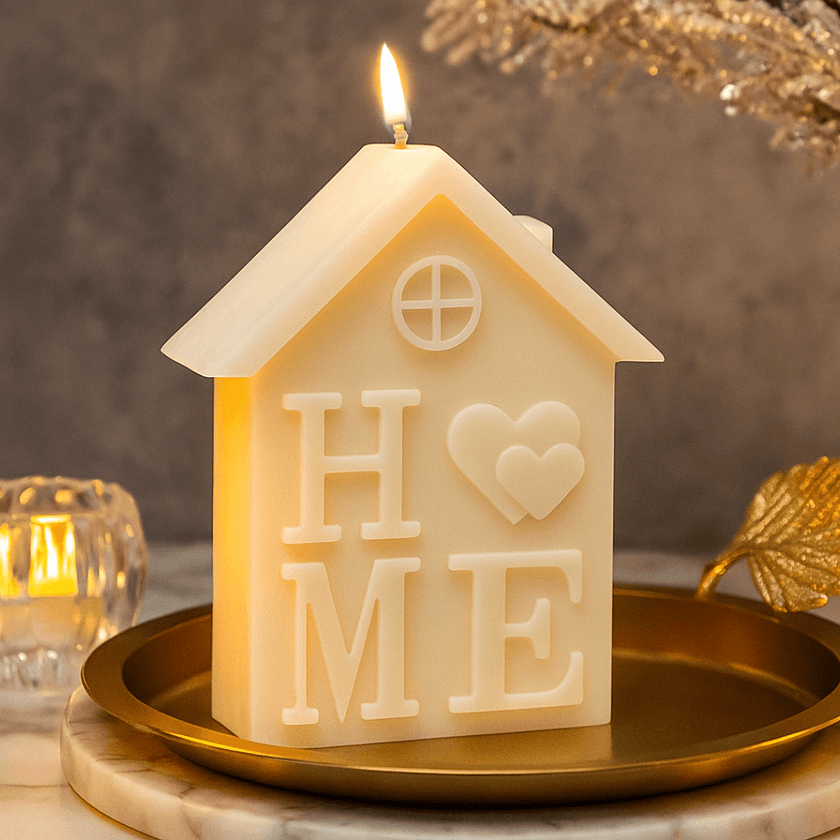 Elegant soy wax candle from votivecandlestore for home ambiance.