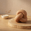 Knot Pillar Candle