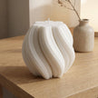 Large Swirl Candle