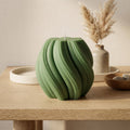 Large Swirl Candle