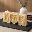 MOM Letter Candle