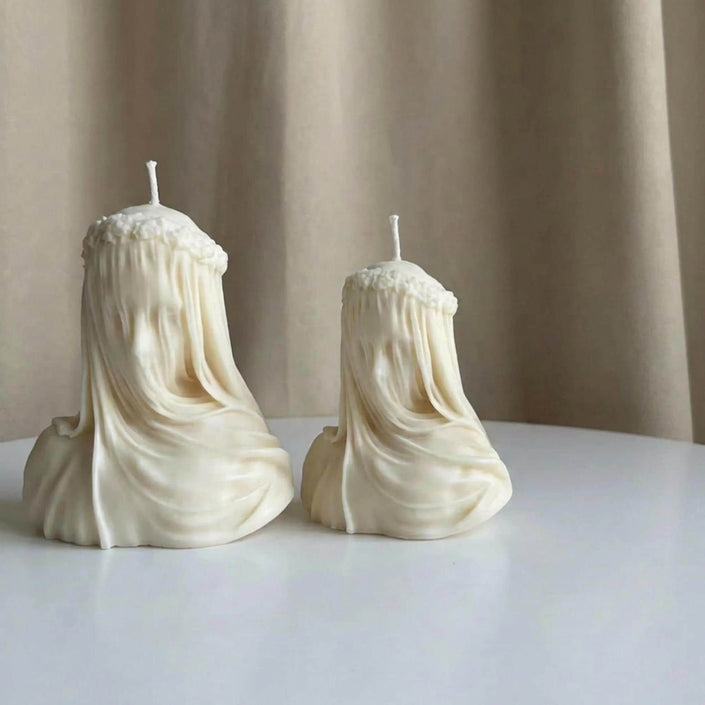 Medium Veiled Lady Candle