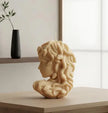 Medusa Candle - Handmade Soy Wax Sculpture — unlit display
