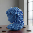 Medusa Candle - Handmade Soy Wax Sculpture — side view