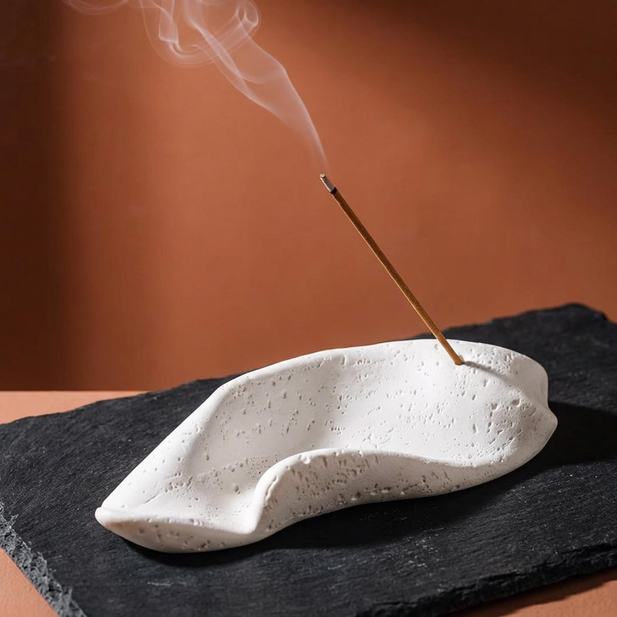 Minimalist Eco Ceramic Resin Incense Holder