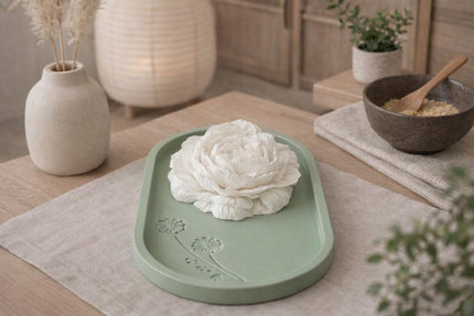 Peony Aroma Stone Diffuser Gift Set