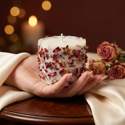 Rose Petal Soy Candle