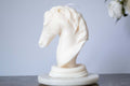 Scented Horse Head Candle - Sculptural Soy Wax Decor — side view