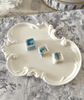 Sustainable candle holder tray styled with aromatherapy soy wax candle


