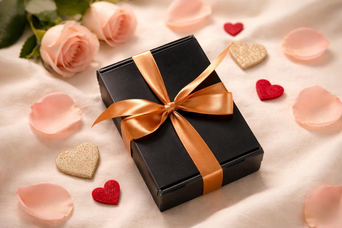 Teddy Bear Candle: Heart-Shaped Soy Wax Valentine's Gift - G – side view