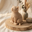 cute cat candle, handmade soy candle, adorable animal candle, sculptural candle, decorative candle, woodland animal candle, natural soy wax candle, eco friendly candle, gift for cat lovers, gift for her candle