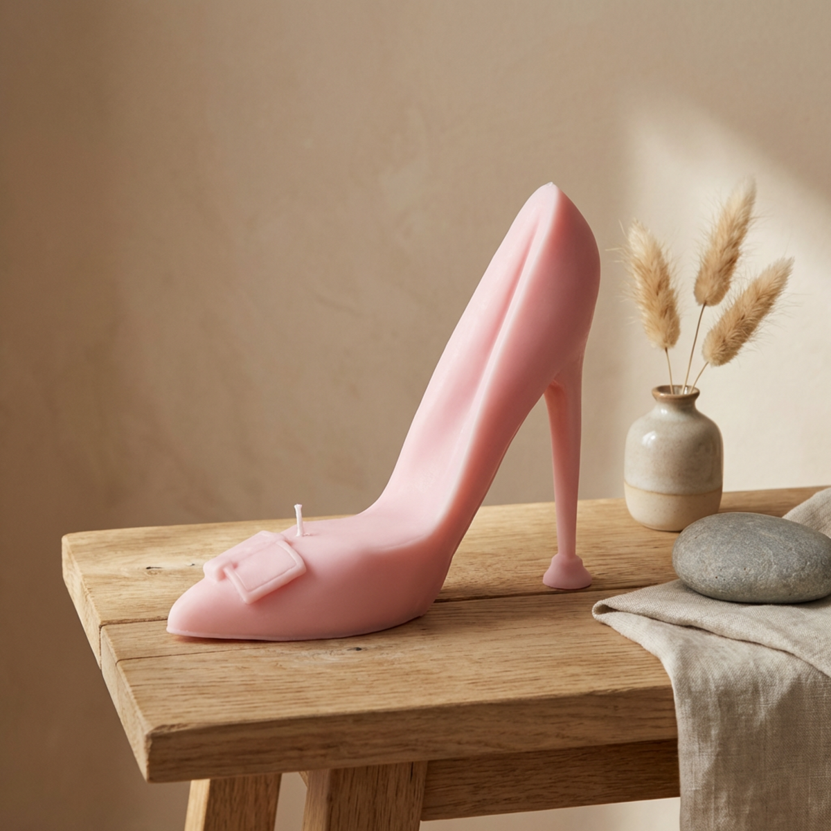 High Heel Decorative Candle - Unique Gift for Her