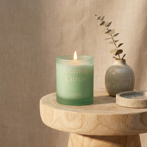 Citrus Lavender Floral Candle – Natural & Non-Toxic soy wax candle