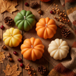 Pumpkin Candle Orange soy wax candle