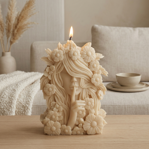 Flower Goddess Candle