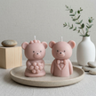 Bear Shaped Soy Wax Candle Favors — Baby Shower & Wedding Gifts, Handmade by Votive Candle Co
