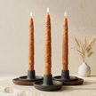 Mummy Taper Candle — Halloween Sculptural Soy Wax Candle, Spooky Home Decor & Halloween Gift