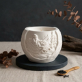 Santa's Sleigh Soy Wax Candle — Eco Resin Sculptural Christmas Decor