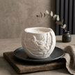 Santa's Sleigh Soy Wax Candle — Eco Resin Sculptural Christmas Decor